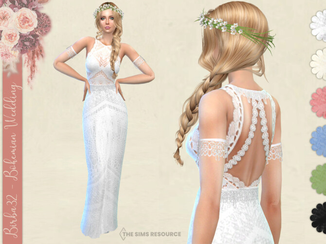 Bohemian Wedding – The Bride gown by Birba32 at TSR