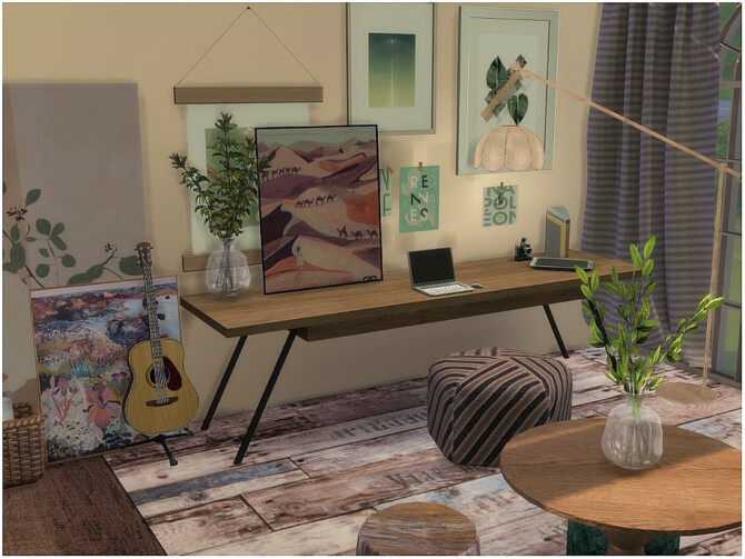 Boho Art Studio by lotsbymanal at TSR