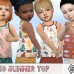 Boho Summer Top by Pelineldis at TSR