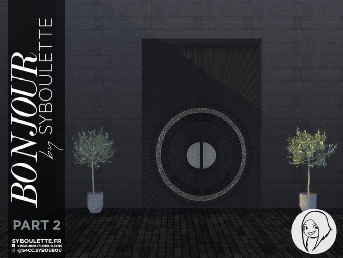 Bonjour Front door set Part 2 by Syboubou at TSR