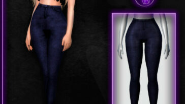 Bottom Jeans I Phoenix Collection by Viy Sims at TSR