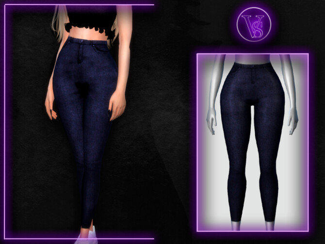 Bottom Jeans I Phoenix Collection by Viy Sims at TSR