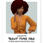 Bout Time Fro BGC Hair at leeleesims1