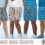 Boys Summer Ahoy Shorts by Pelineldis at TSR