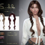 Braid hairstyle Gia by S-Club at TSR