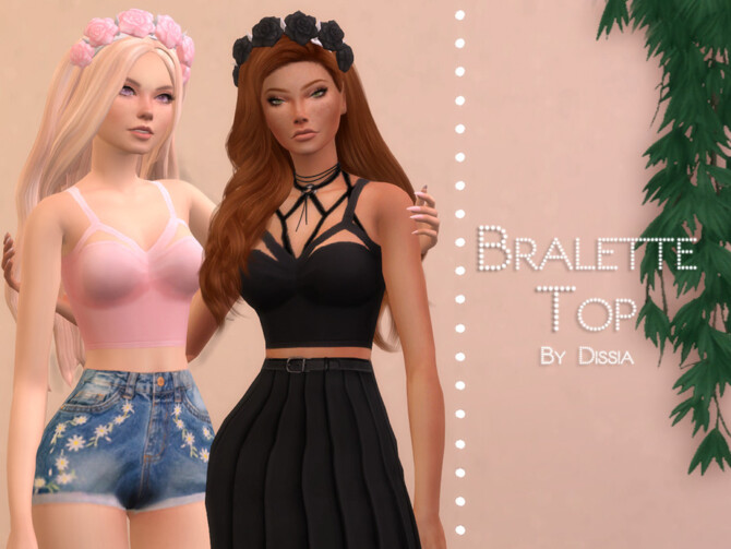 Bralette Top by Dissia at TSR