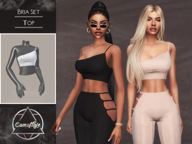 Bria Set (Top) by CAMUFLAJE at TSR