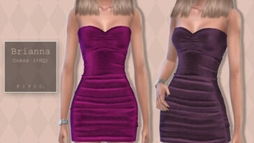 Brianna Dress (Sleeveless) by Pipco at TSR