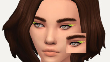 Brimstone Eyeliner by Sagittariah at TSR