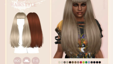 Broken Hairstyle by JavaSims at TSR