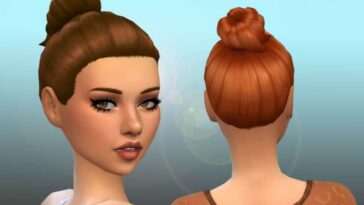 Bun Hair Conversion at My Stuff Origin