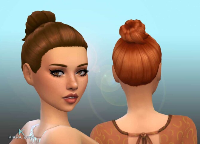 Bun Hair Conversion at My Stuff Origin