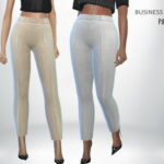 Business Woman Pants by Puresim at TSR