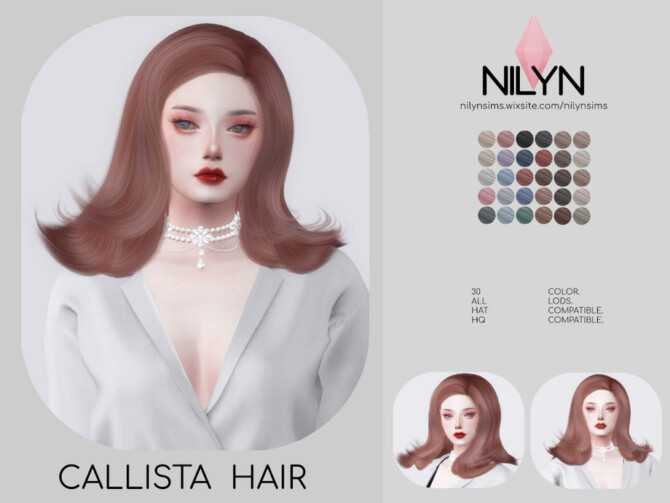 CALLISTA HAIR by Nilyn at TSR