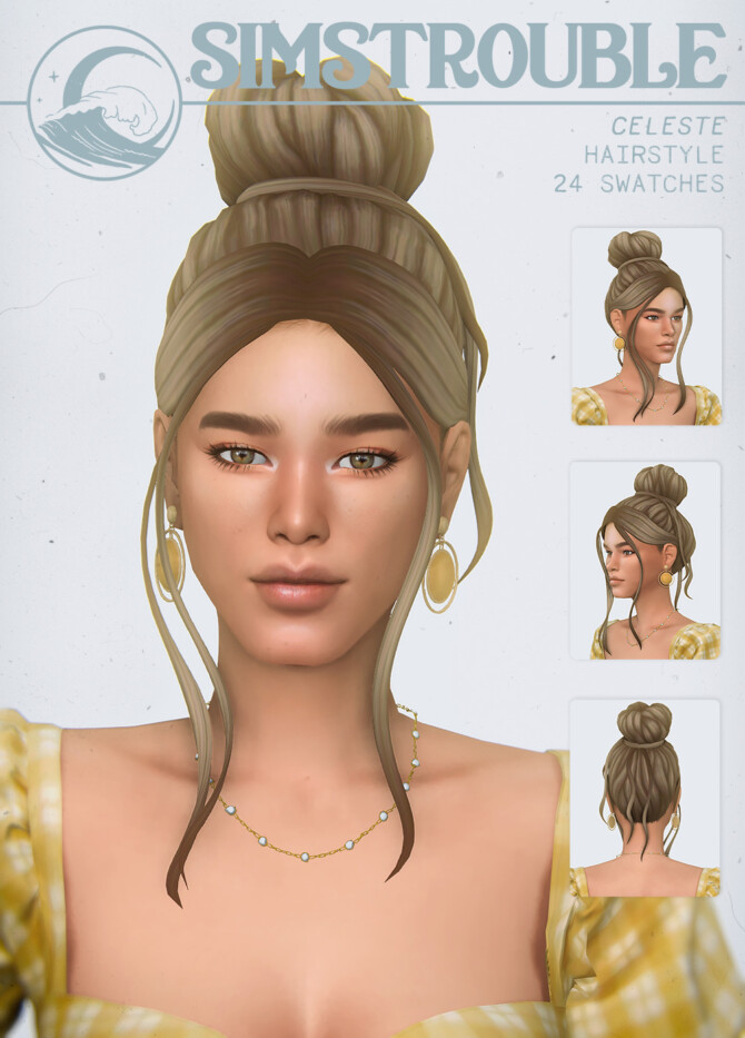 CELESTE hair at SimsTrouble