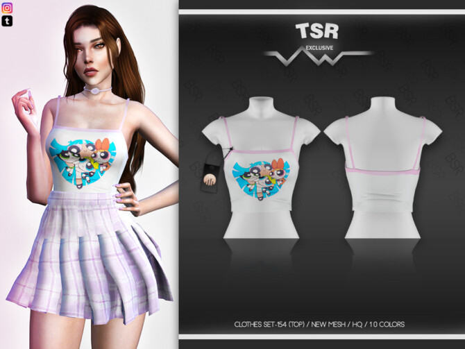 CLOTHES SET-154 (TOP) BD537 by busra-tr at TSR