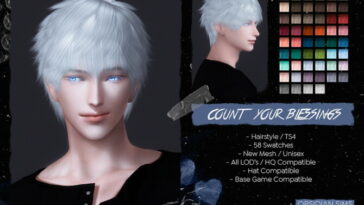 COUNT YOUR BLESSINGS HAIR at Obsidian Sims