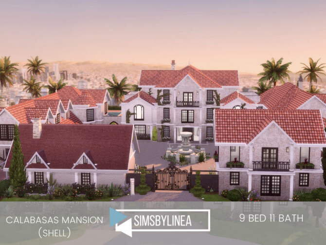 Calabasas Mansion by SIMSBYLINEA at TSR