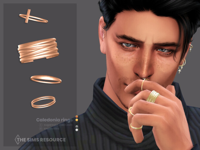 Caledonia male rings by sugar owl at TSR