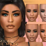 Camila Face Mask N08 by MagicHand at TSR