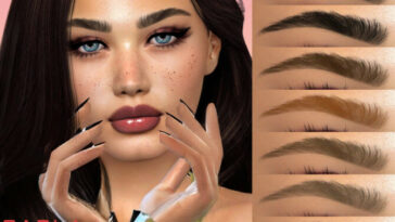 Carla Eyebrows N96 by MagicHand at TSR