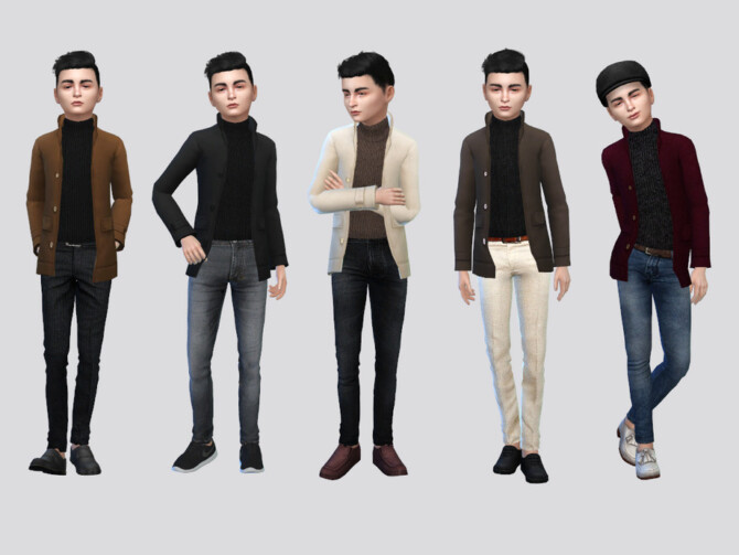 Carlos Trench Coat Boys by McLayneSims at TSR