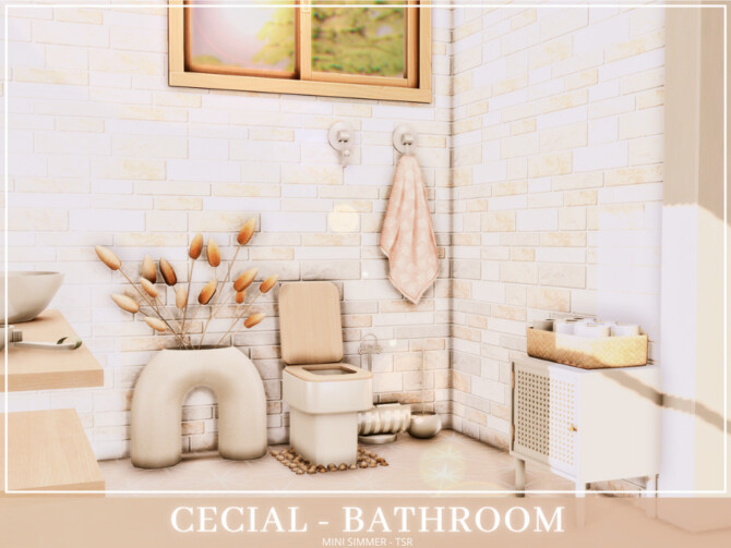 Cecial Bathroom by Mini Simmer at TSR