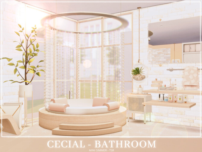 Cecial Bathroom by Mini Simmer at TSR