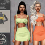 Charli Set Blouse by Camuflaje at TSR