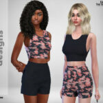 Charlie Camo Outfit by Pinkfizzzzz at TSR