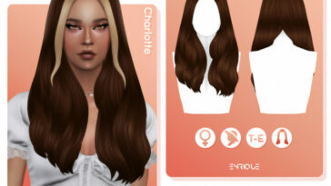 Charlotte Hairstyle by Enrique at TSR