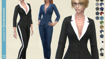 Chic Business Tailleur for woman by Birba32 at TSR