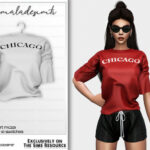 Chicago T-shirt MC221 by mermaladesimtr at TSR