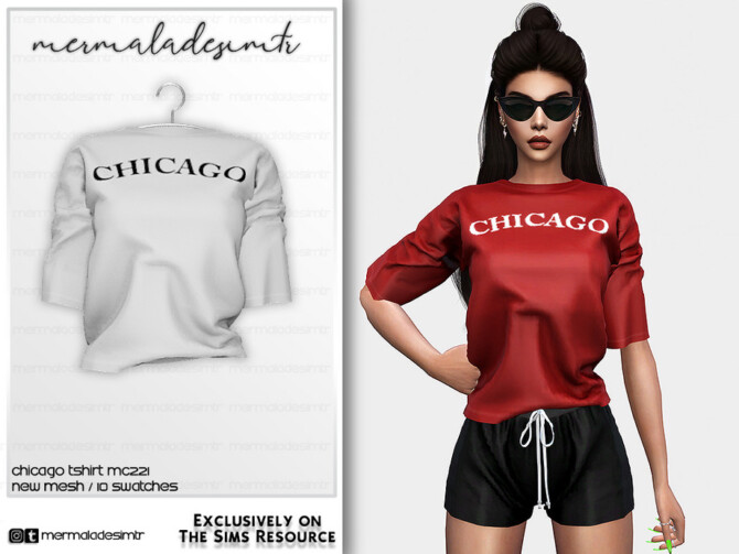 Chicago T-shirt MC221 by mermaladesimtr at TSR