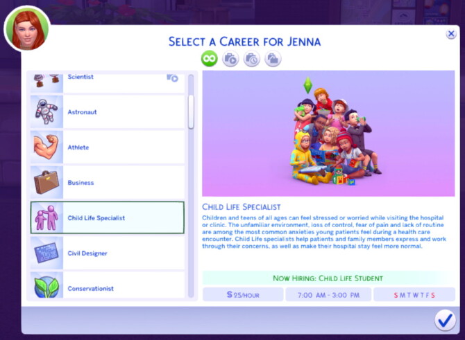 Child Life Specialist Career by ItsKatato at Mod The Sims