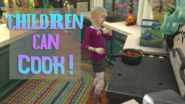 Children Can Cook by sparklymari at Mod The Sims 4