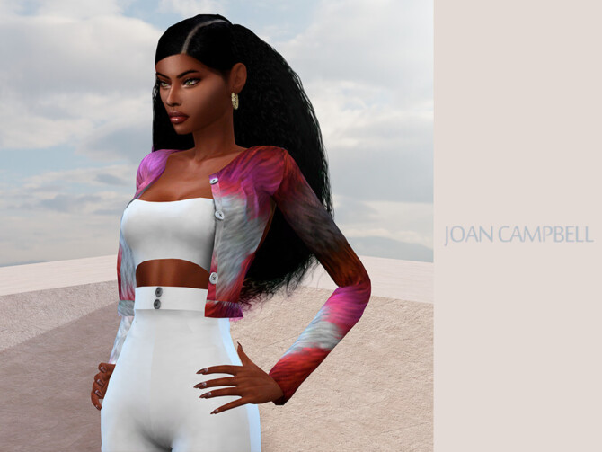 Chloe cardigan by Joan Campbell Beauty at TSR