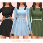 Clara Dress by Black Lily at TSR