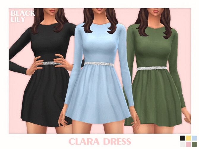 Clara Dress by Black Lily at TSR