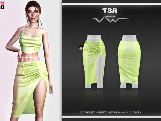 Clothes SET-145 (SKIRT) BD512 by busra-tr at TSR