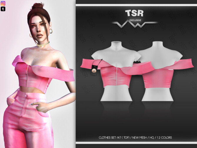 Clothes SET-147 (TOP) BD515 by busra-tr at TSR