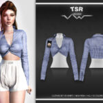 Clothes SET-151 (SHIRT) BD530 by busra-tr at TSR