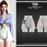 Clothes SET-151 (SHORTS) BD531 by busra-tr at TSR