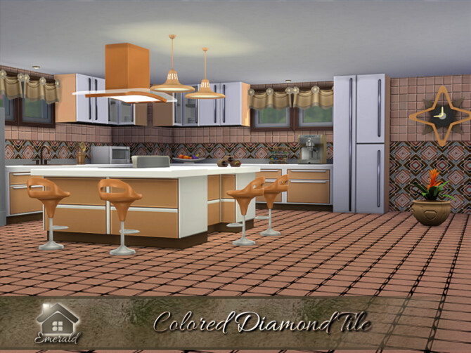 Colored Diamond Tile by emerald at TSR