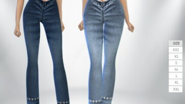 Confidence Denim Flare Jeans by Puresim at TSR