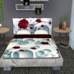 Conversion Bed Nebula TS3 to TS4 at Louisa Creations4Sims