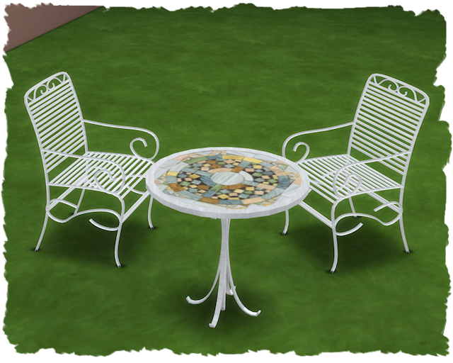 Copa Cabana garden set by Chalipo at All 4 Sims