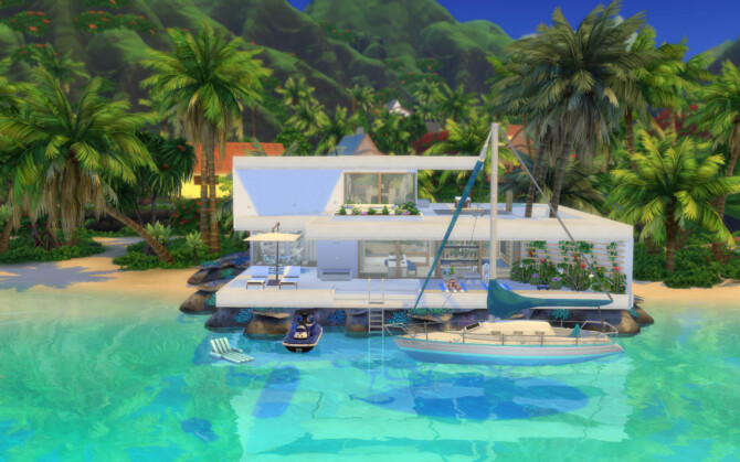 Coral Residence by alexiasi at Mod The Sims 4