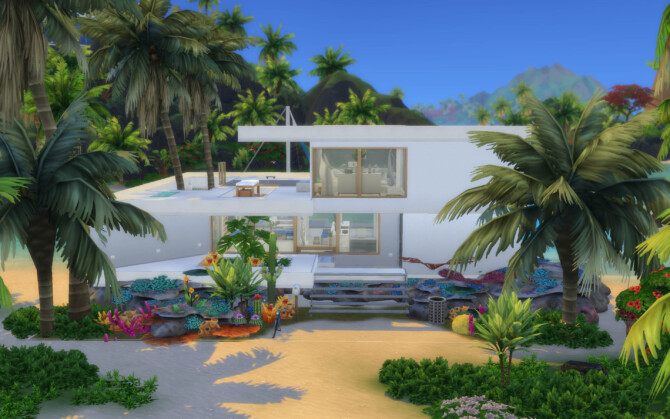 Coral Residence by alexiasi at Mod The Sims 4