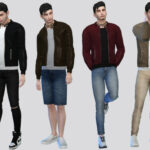 Core Leather Jacket by McLayneSims at TSR